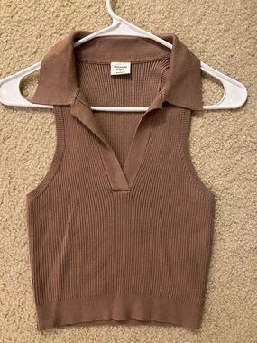 Abercrombie Knit Polo Tank